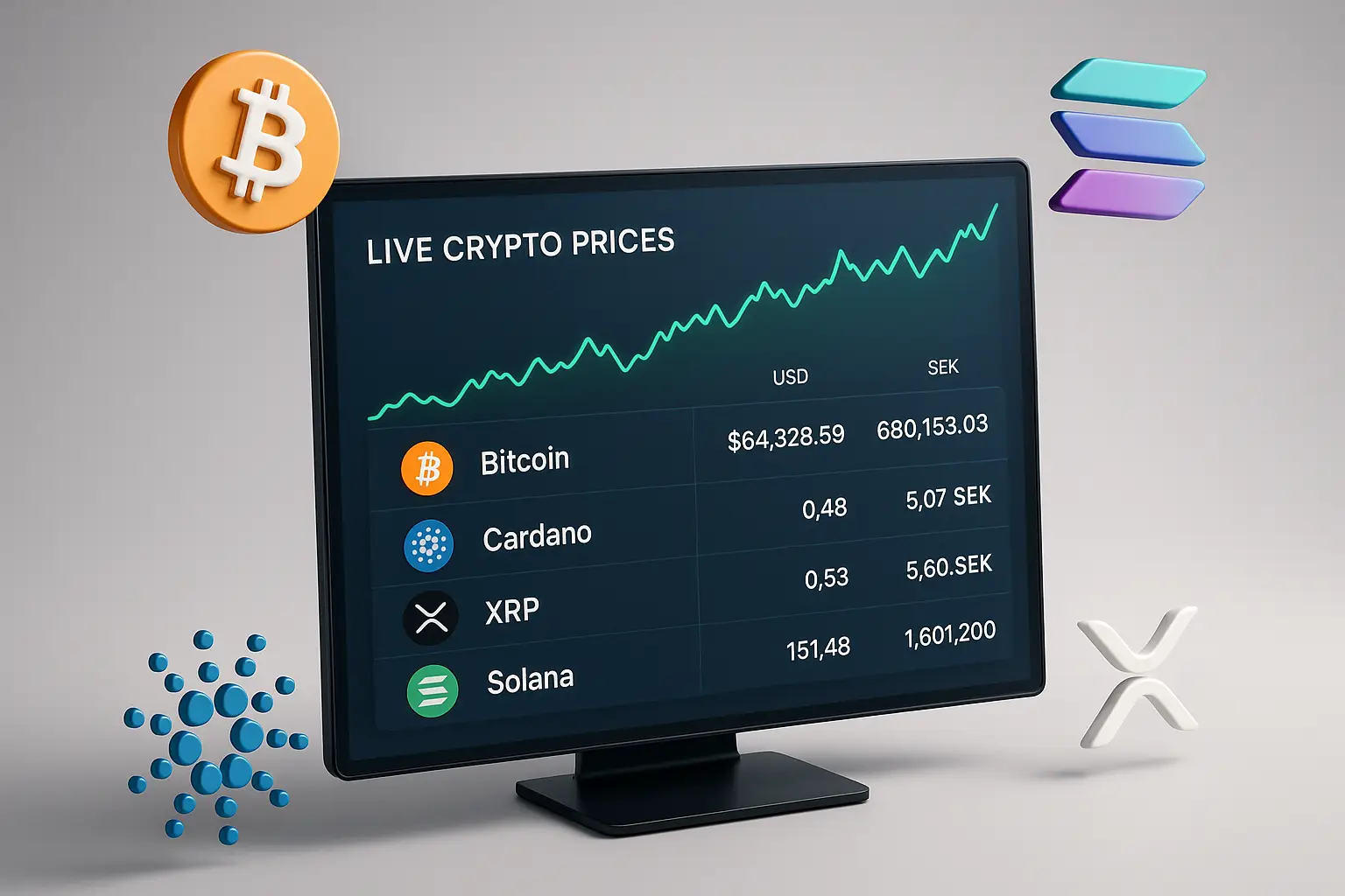 Crypto Kurs: Komplett Guide till Kryptovalutors Priser och Trender2025-10-11T19:45:32.222Z
